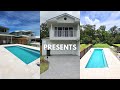 Side-by-Side Pool Finishes | Westminster & Palazzo with French Cream Pavers #fibreglasspools