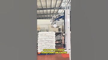 See How This Robot Transforms  Unloading😎#palletizer #depalletizing #automation #depalletizer #robot