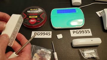 DSC PG9945 and PG9935 Battery Change