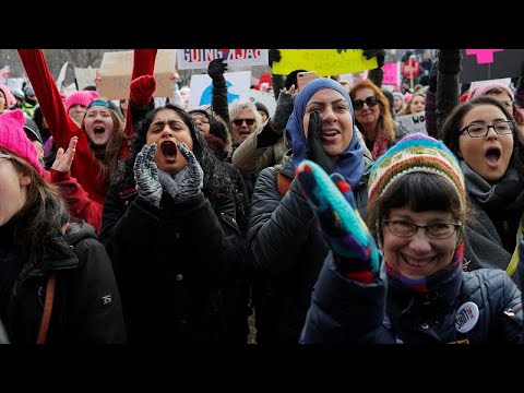 Thousands attend Women’s March on Washington