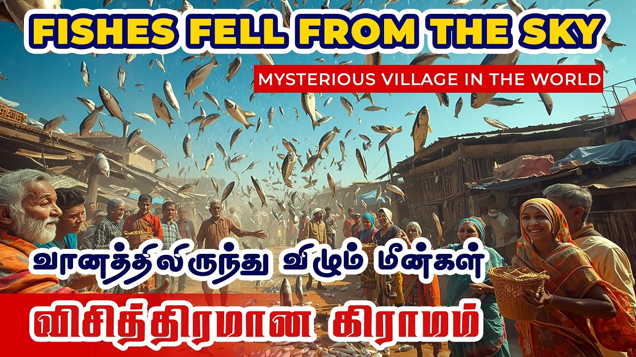 வானத்திலிருந்து விழும் மீன்கள் திருவிழா போல கொண்டாடும் விசித்திரமான கிராமம் -Tamil kalanjiyam
