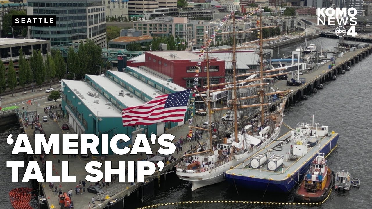 U.S. Coast Guard Barque Eagle: ‘America’s Tall Ship’ visits Seattle