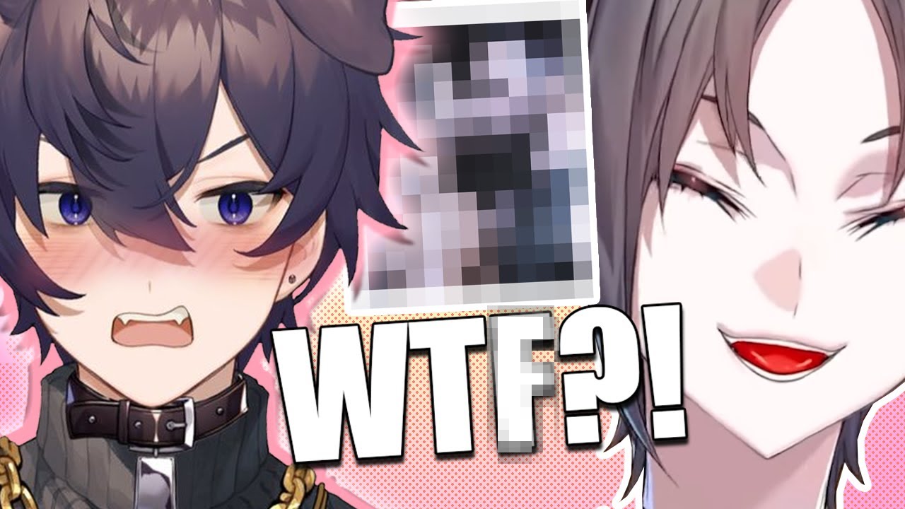 Mysta made Shoto super embarrassed in public showing him a cursed GIF!