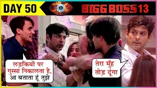 Siddharth Shukla Asim Riaz HUGE PHYSICAL Fight | Bigg Boss 13 Episode Update