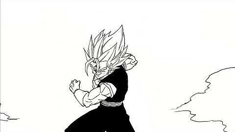 Vegito Vs Gogeta Fan Animation W/Sfx (Dragon Ball Z Kai Score)