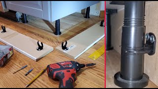 Toe Kick DIY for IKEA Kitchen Cabinets. МДФ плинтус для кухни ИКЕА