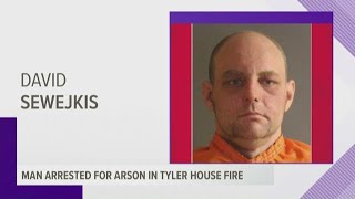 1 arrested for arson after Tuesday night house fire in Tyler