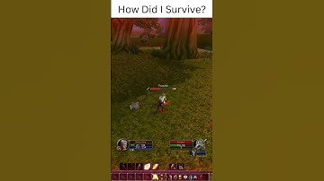 WoW Classic HC Near Death - 2hp and Survived! #shorts #worldofwarcraft #wowclassic