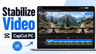 How to Stabilize Shaky Video in CapCut PC | Free CapCut Tutorial