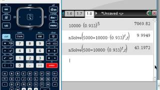 IB SL Math Topic 2 6 3 3 Modelling Exponential Decay