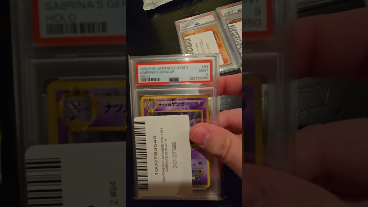 Opening up 7 PSA-graded Pokemon Cards shipped to us from GameStop PowerPack 