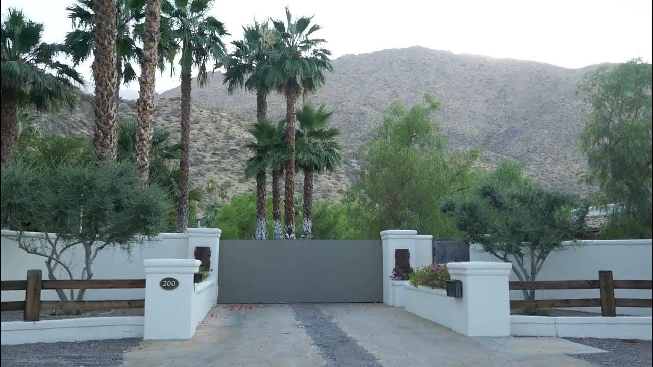 Singer Barry Manilow's Home House Palm Springs California USA June 11