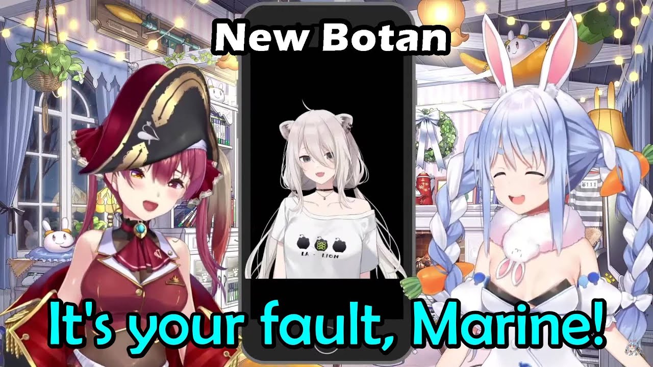 Pekora Refuses to Accept the Truth About Botan and Start Angy at Marine for Changing Her