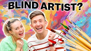 A Blind Artist Teaches Me How To Paint! Ft. Paul Castle  Blind Leading the Blind Ep. 4 Pt. 2