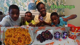 MUKBANG | Happy Easter - Eating Mince beef pasta | Easter Mukbang Challenge | The Amazing Four