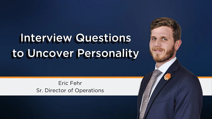 Interview Questions That Uncover Personalities | H...