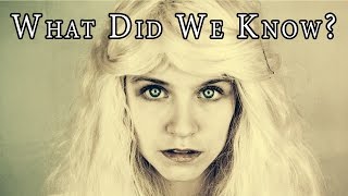 Video thumbnail of "What Did We Know? - Lyrics (Rachel Rose Mitchell)"