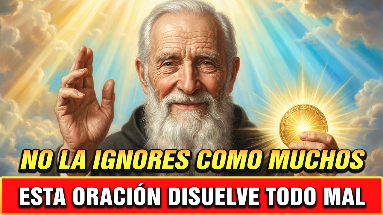 🔴Muchos ignoran esta oración de San Benito — ¡pero disuelve todo mal!