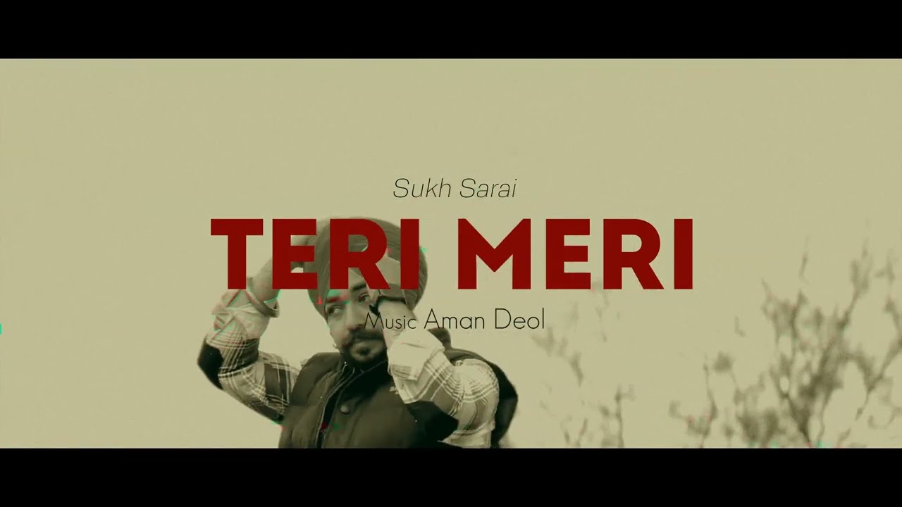 TERI MERI  Official video   Sukh Sarai  Music  Aman Deal