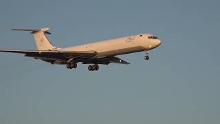 Landing RADA Airlines IL-62 Maastricht Airport 29-03-2021