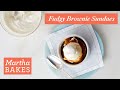 Martha Stewart's Mini Fudge Brownie Sundaes | Fudgy Brownie Sundaes | Martha Bakes Recipes