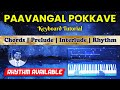 Paavangal pokave chords prelude interlude rhythm  keyboard tutorial