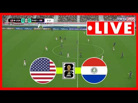 USA vs Paraguay | FIFA World Cup 2026 | eFootball PES 2021 Simulation