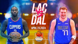 Los Angeles Clippers vs Dallas Mavericks Game 2 Full Highlights | 2024 WCR1 |