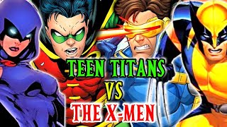 X Men Teen Titans Join Hands To Combat Darkseid - One Of The Best Dcmarvel Crossover Of All Time