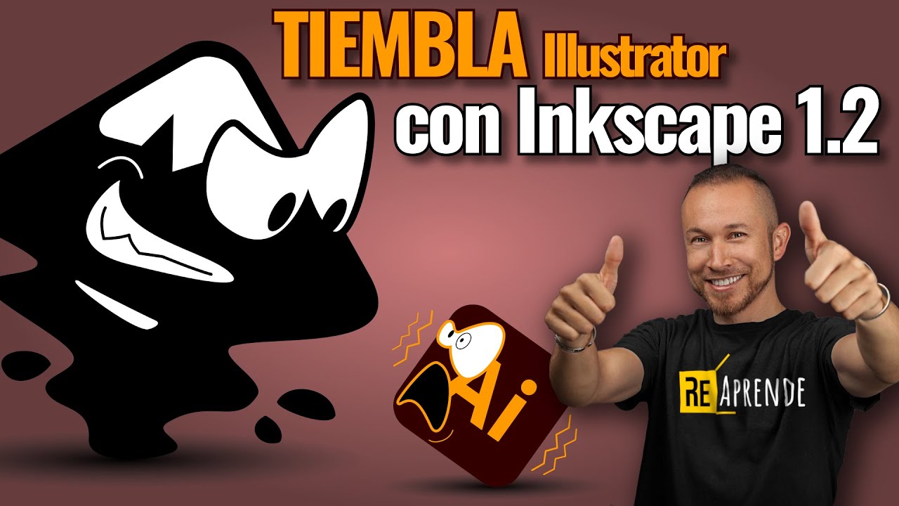 Tiembla Illustrator con lo nuevo en Inkscape 1.2
