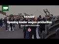 Opening loader wagon production  open day  wolfenbttel