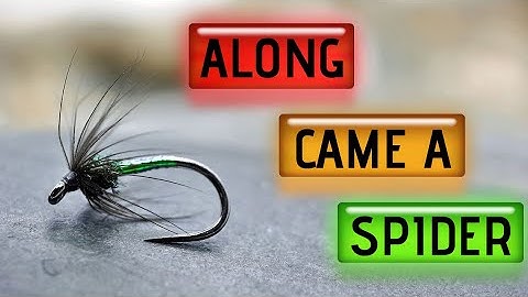 How to tie a modern take on a Spider Pattern