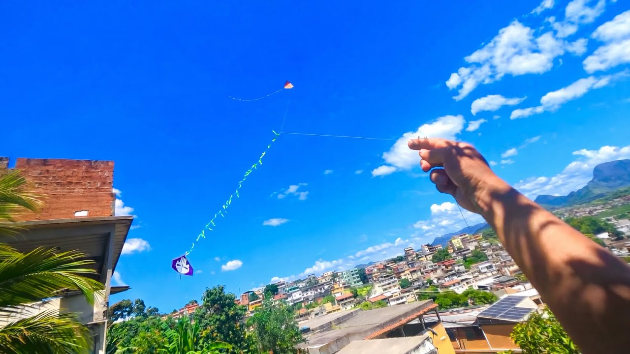 Cortei e aparei o murcha do Justiceiro do Lugar mais difícil de Subir pipa da minha Casa 