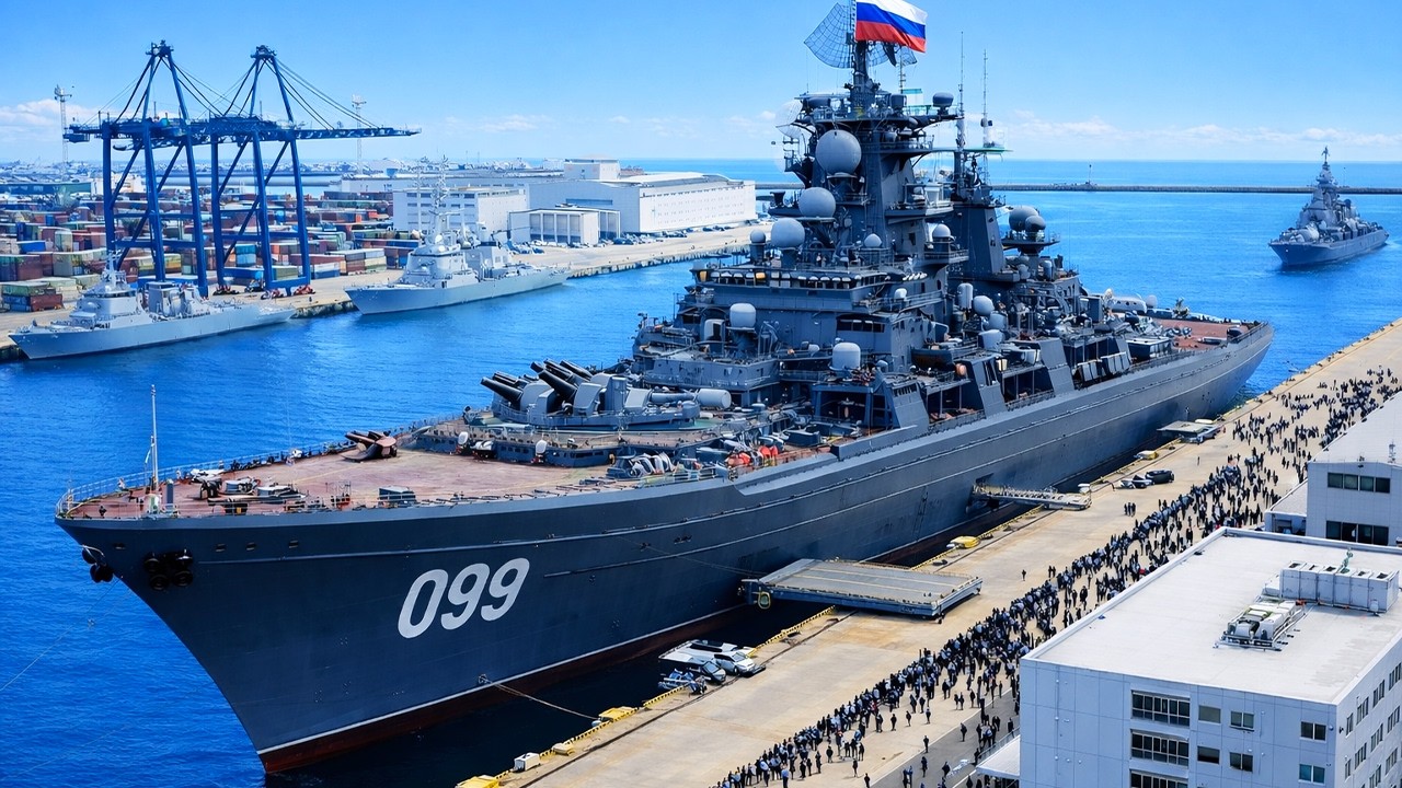 Peter der Große ist zurück – der größte 28.000-Tonnen-Atomkreuzer der Welt