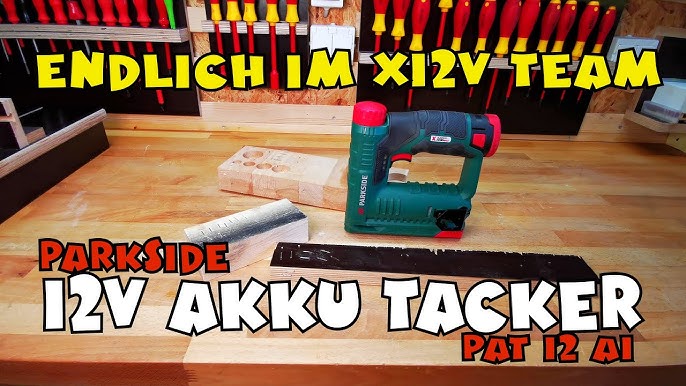 Parkside Akku-Tacker PAT 20-Li A1 im Test - YouTube