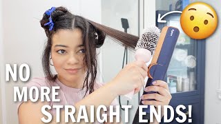 Dyson Airstrait HACK for CURLED ENDS! 😱