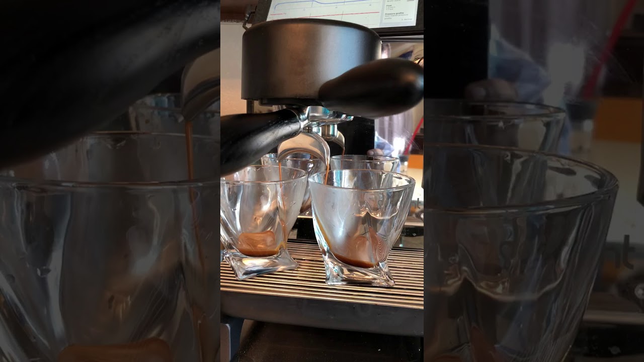 Bubble beans coffee as espresso on De1Pro.