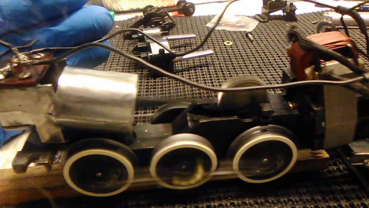 American Flyer disassemble clean and polish part 4 YouTube