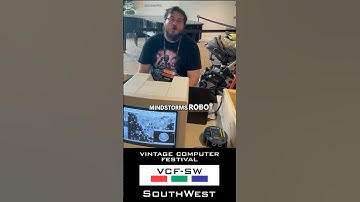 They Put a Worm’s Brain in a Robot!? | Vintage Computer Fest - SouthWest #shorts