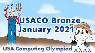 USACO 2021 Bronze January Q3: Just Stalling