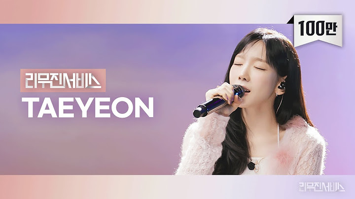 [Leemujin Service] EP.145 TAEYEON | Letter To Myself, December 32nd, I'm all ears, If It Is You