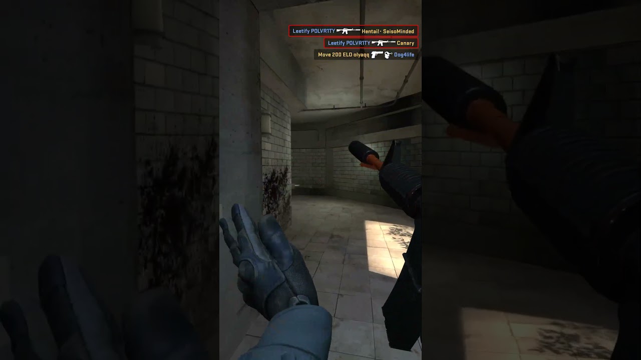 1 vs 4 on Overpass. Can you do same? | POLVRITY