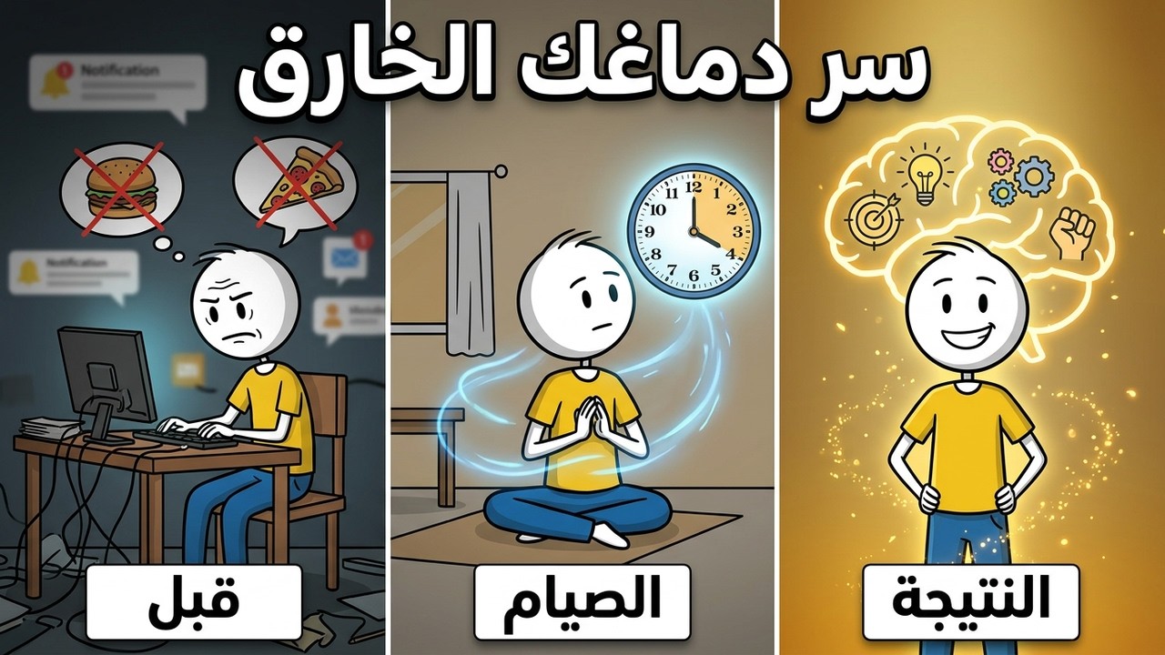 السر الأعظم للصيام الذي لم يخبرونا به قط.. 90% لا يعرفون!!