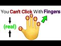 You can&#39;t click this with Fingers...