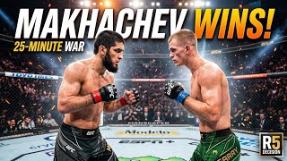 Islam Makhachev Defeats Ian Machado Garry by Decision After 5-Round War!🏆|Highlights UFC Main Event