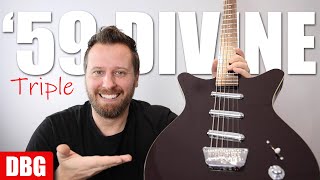 NOTHING Else Like This Guitar! - Danelectro 59 Triple Divine!