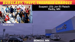 Burglary, Theft, Trespass Charges