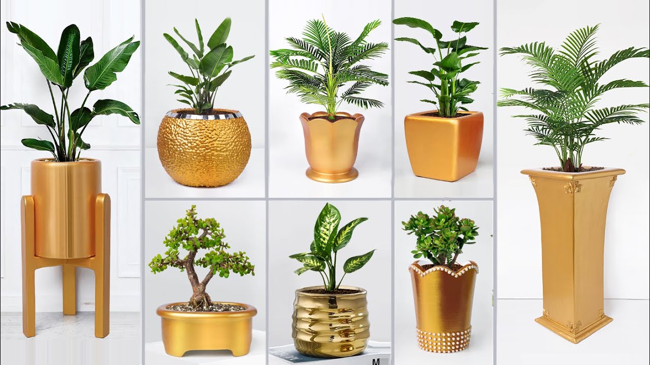 Cement flower vase making - Cement pottery making || सीमेंट फूलदान बनाना