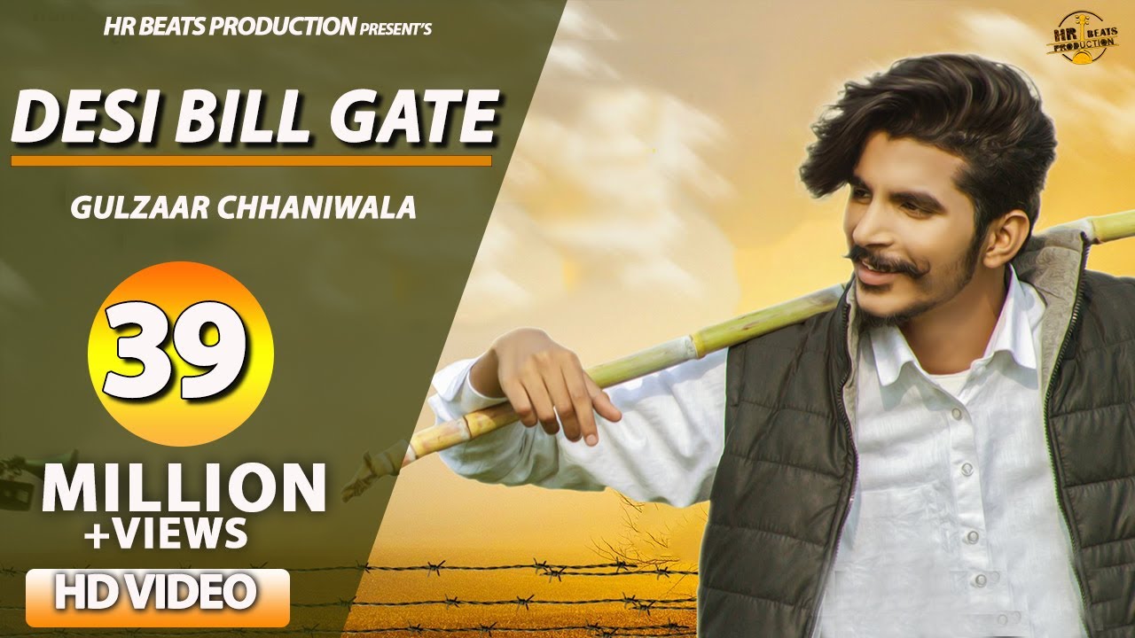 GULZAAR CHHANIWALA  DESI BILL GATE Full Video   Haryanavi 2019  Hr Beats