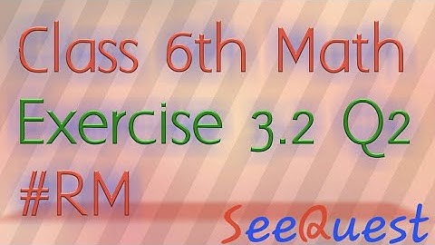 Class 6th math |Exercise 3.2 Q2| Playing with numbers | #hindi #urdu